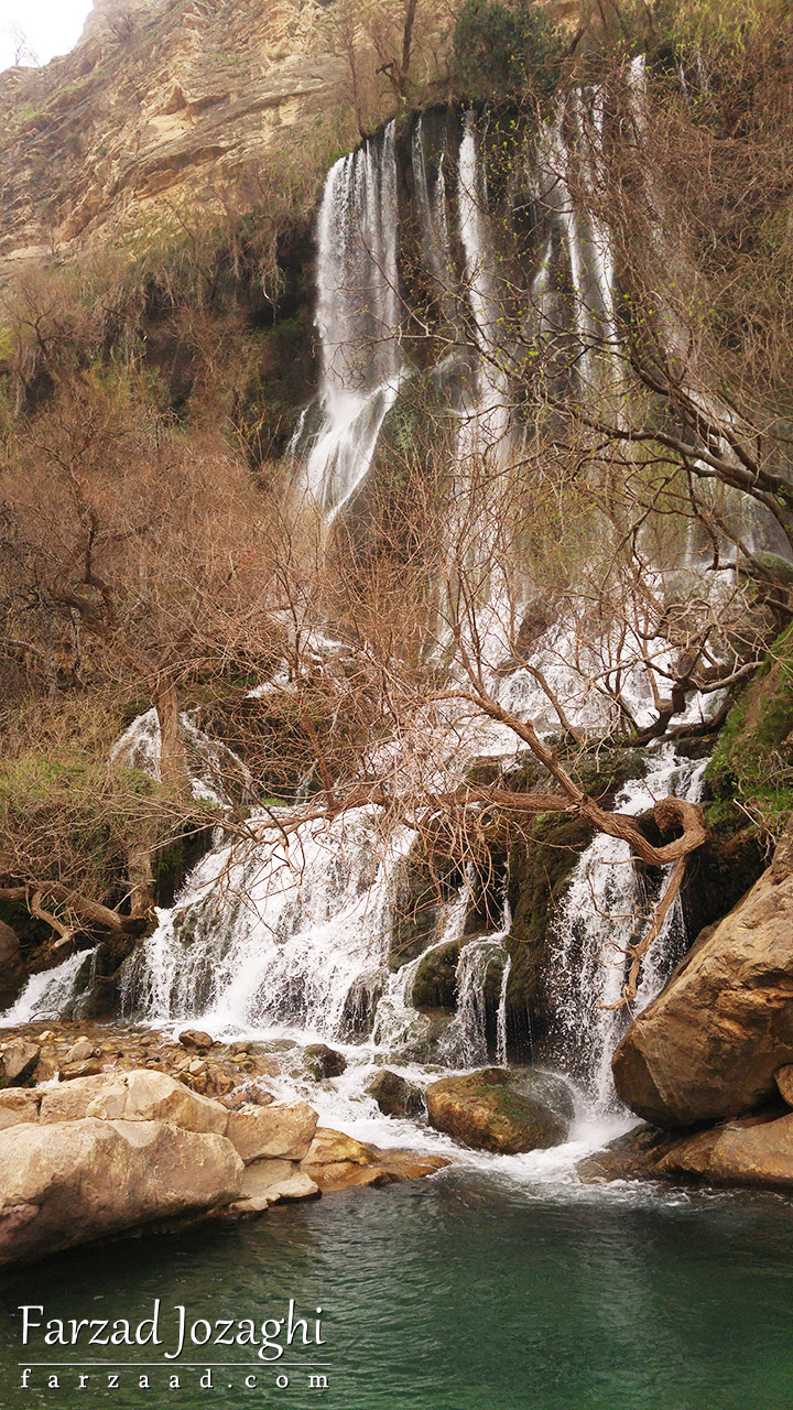آبشار شوی بزرگترین آبشار خاورمیانه