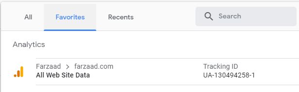 مشاهده tracking ID در گوگل آنالیتیکس