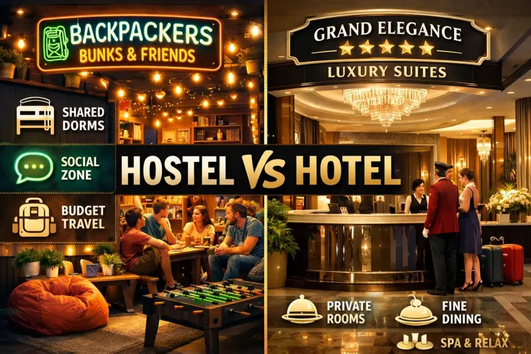 هاستل چیست؟ تجربه های من از امنیت و تفاوت هاستل با هتل