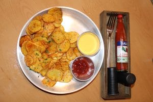 سیبزمینی سرخ کرده - نمونه عکس دوربین کانن Canon EOS 2000D